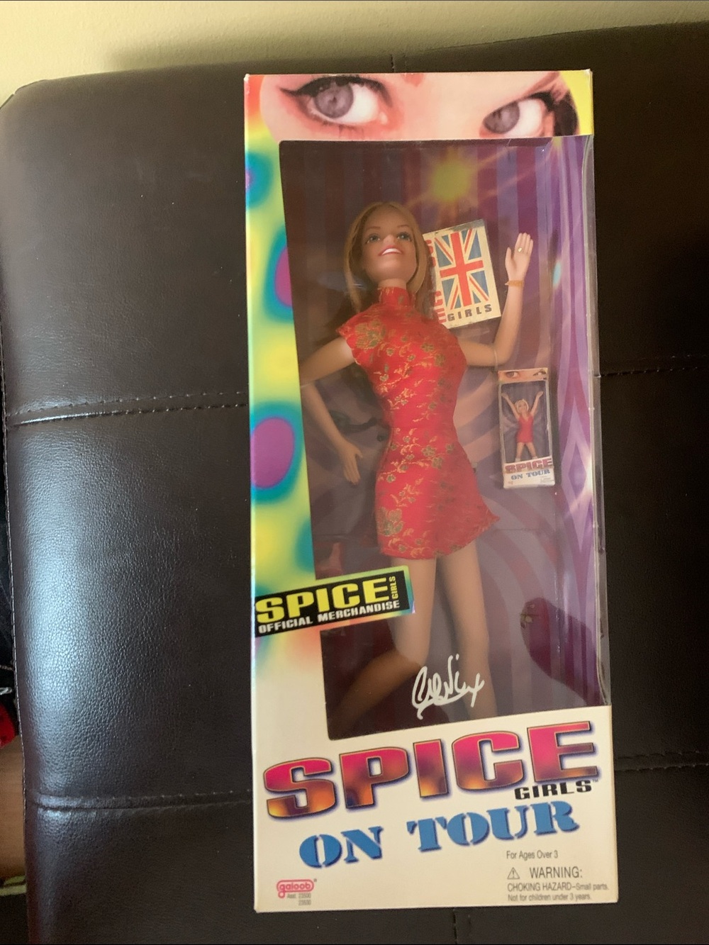 NWT Spice Girls On Tour Doll in Red Floral Dress